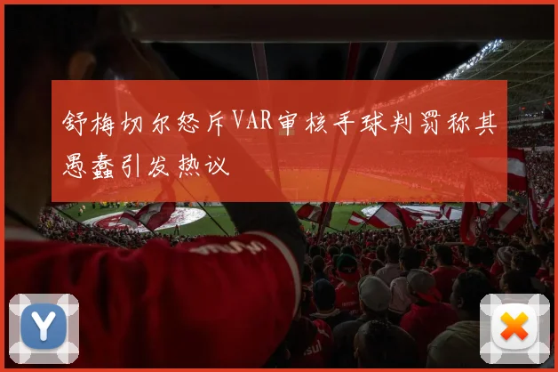 舒梅切尔怒斥VAR审核手球判罚称其愚蠢引发热议